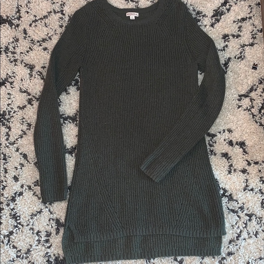 Green sweater